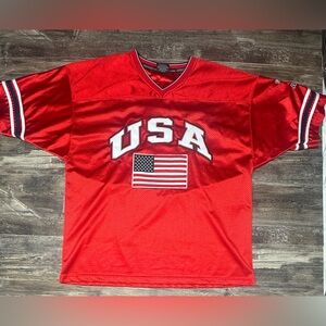 USA Mesh Jersey - Colosseum - XL God Bless America Patriotic - GUC